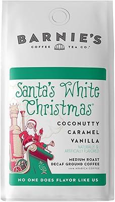 Barnie's Santa's White Christmas Decaf, 12 oz