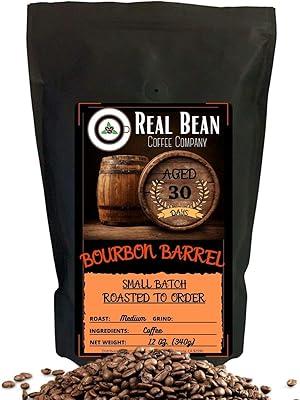 Bourbon Barrel Aged Guatemalan Coffee, 30 Days, Organic