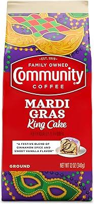 Community Mardi Gras King Cake Coffee, 12 oz