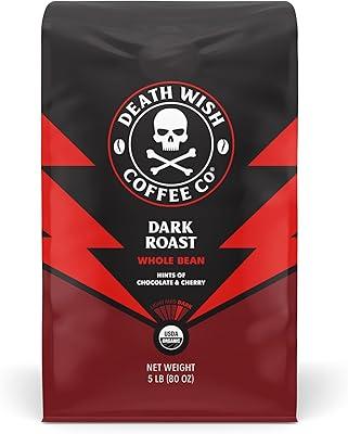 Death Wish Dark Roast Whole Beans