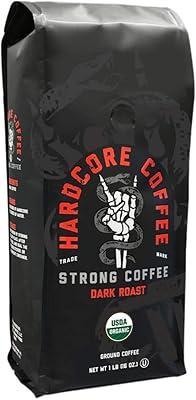 Hardcore High Caffeine Coffee, 16oz