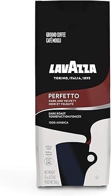 Lavazza Perfetto Dark Roast Ground Coffee (12 oz)