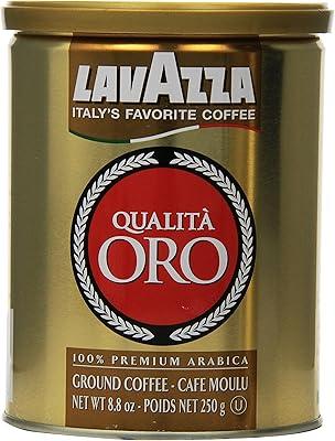 Lavazza Qualita Oro Coffee, 8 oz Cans