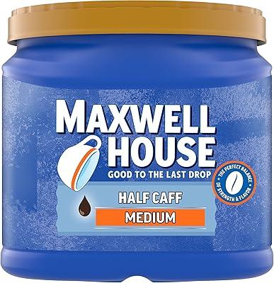 Maxwell House Half Caff Medium Roast Coffee, 25.6 oz