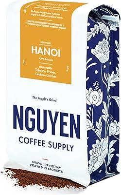 Nguyen Hanoi Peaberry Robusta, 12 oz