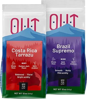 OUT Costa Rica & Brazil Coffee Bundle