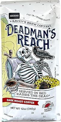 Raven's Brew Deadman's Reach Dark Roast, 12oz