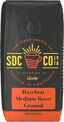 San Diego Hazelnut Medium Roast Coffee (16oz)