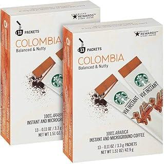 Starbucks Via Medium Roast Colombia Coffee (26 Ct, Pack of 2)