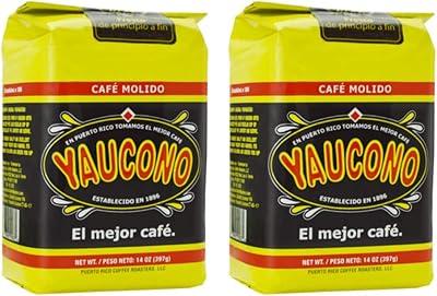 Yaucono Ground Coffee, 14 oz (2-pack)